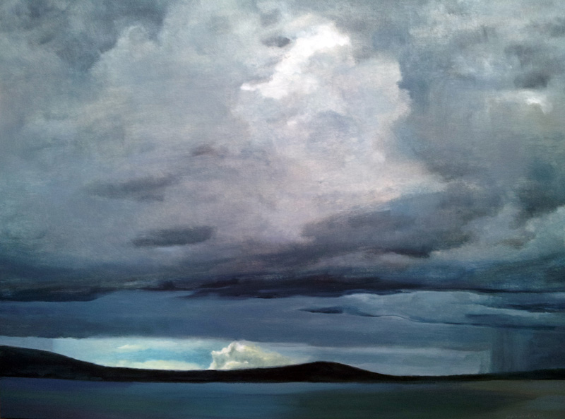 Belfast Lough, Northern Ireland,  oil/canvas, 30″ X 40″, 2015