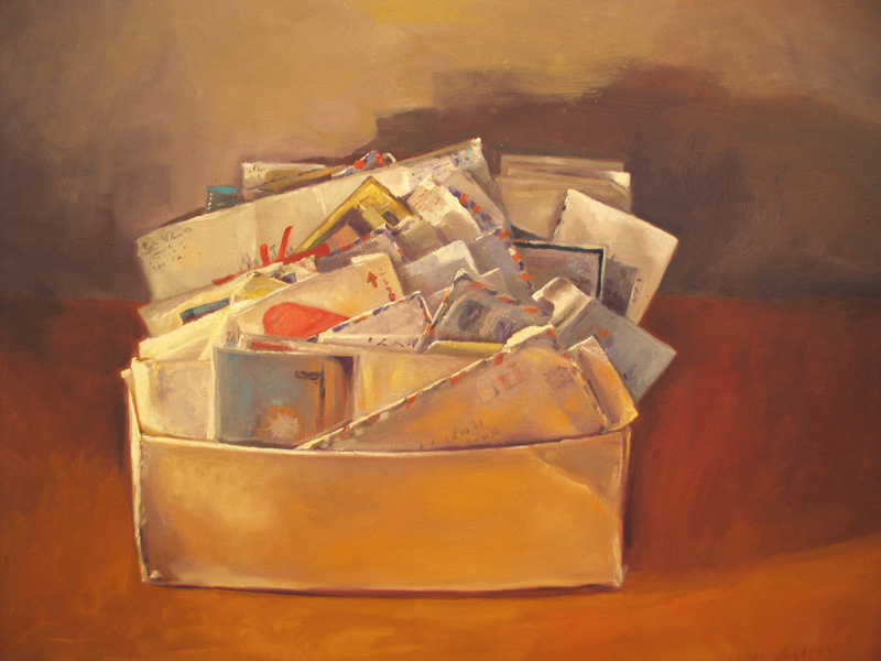 Love letters  oil/canvas 20″ X 24″ 2006