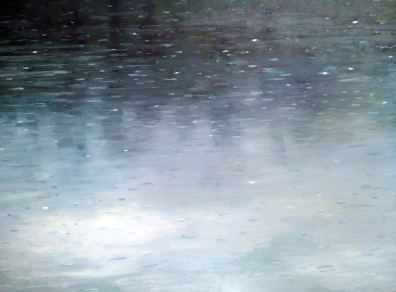 Rain, North Lake II oil/canvas,  30″ X 40″ 2015